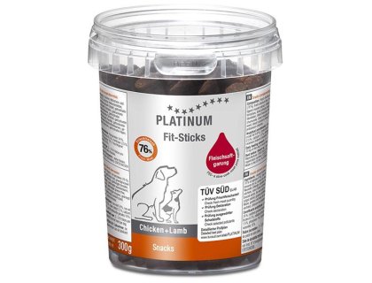 Platinum Dog Snack Fit-stick chicken&lamb 300 g