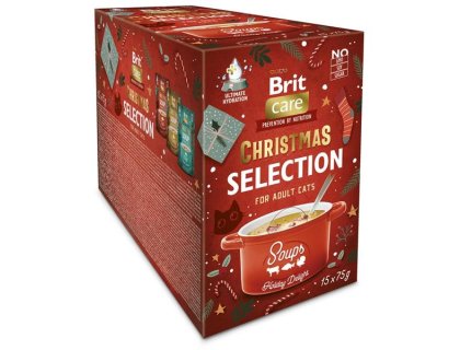 Brit Care Cat Christmas Multipack Soups 15x 75 g