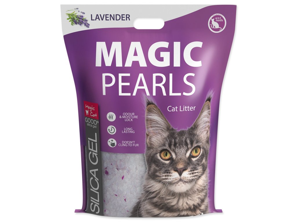 Kočkolit Magic Pearls Lavender 16l/6,3kg