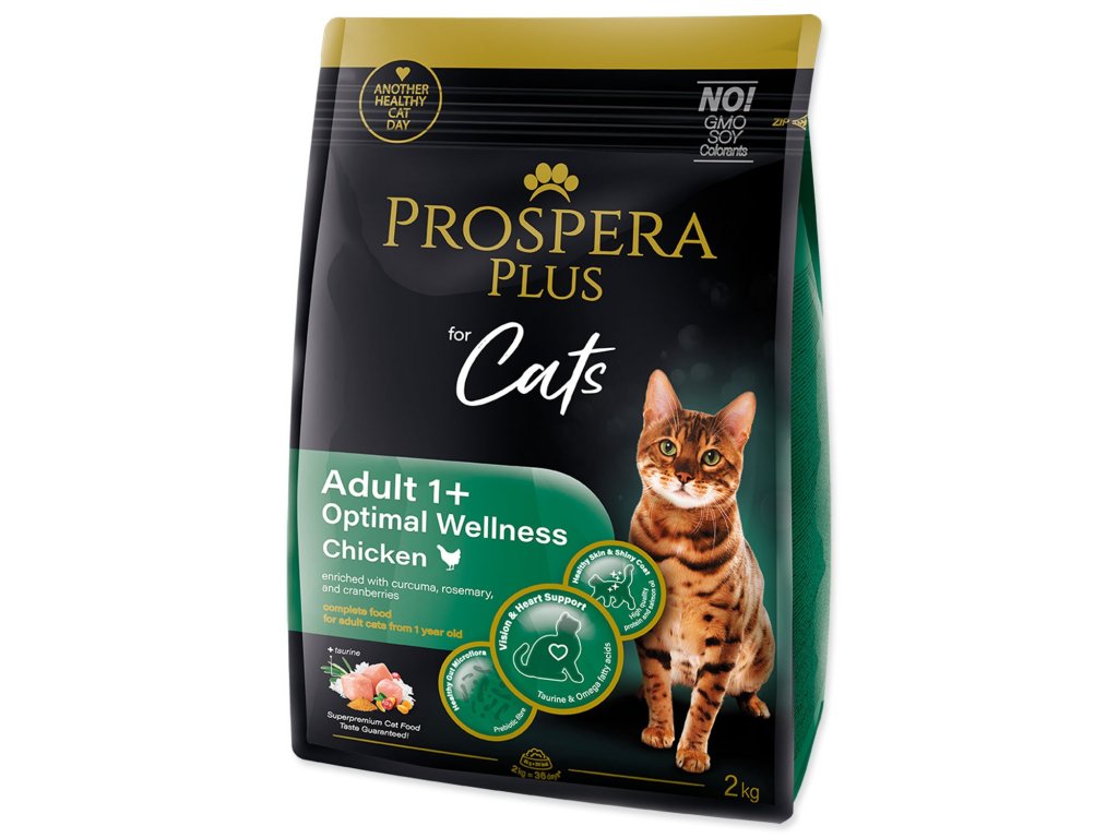Krmivo Prospera Plus Adult 1+ Chicken  Optimal Wellness 2kg