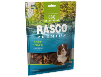 Pochoutka Rasco Premium BBQ Jehněcí žebírka 230g