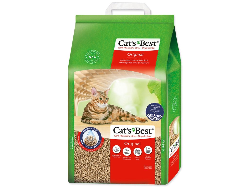 Kočkolit Cats Best Original 20l/8,6kg