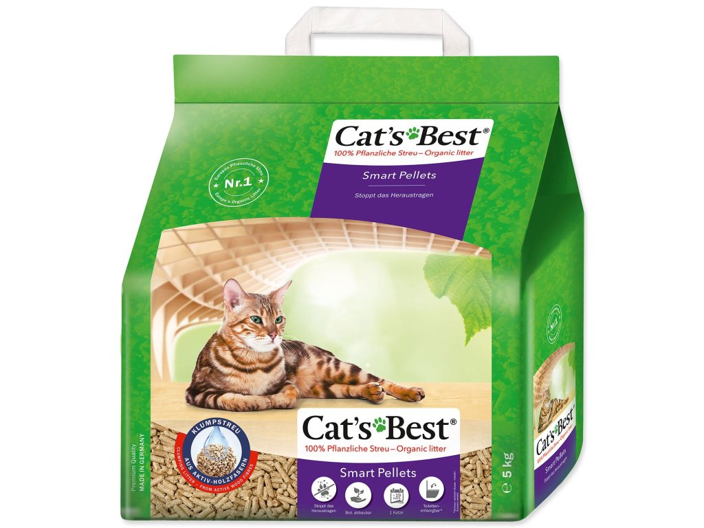 Kočkolit Cats Best Smart Pellets 10l/5kg