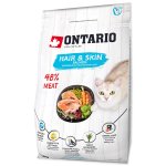 Krmivo Ontario Cat Hair & Skin 0,4kg