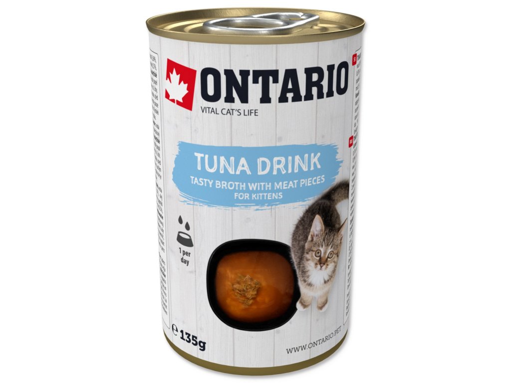 Drink Ontario Kitten tuňák 135g