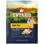 Krmivo Ontario Adult Mini Fish & Brown Rice 2,25kg