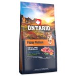 Krmivo Ontario Puppy Medium Lamb & Brown Rice 6,5kg