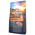 Krmivo Ontario Puppy Medium Lamb & Brown Rice 6,5kg