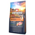 Krmivo Ontario Mini & Medium Weight Control Turkey & Brown Rice 6,5kg