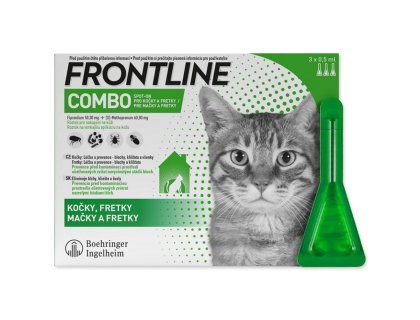 FRONTLINE COMBO spot-on pro kočky - 3 ks !