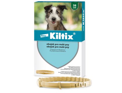 Obojek Kiltix antiparazitní 38cm !