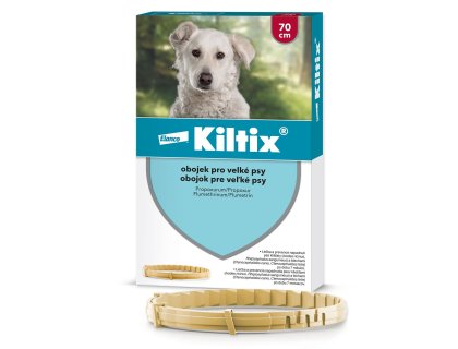 Obojek Kiltix antiparazitní 70cm !