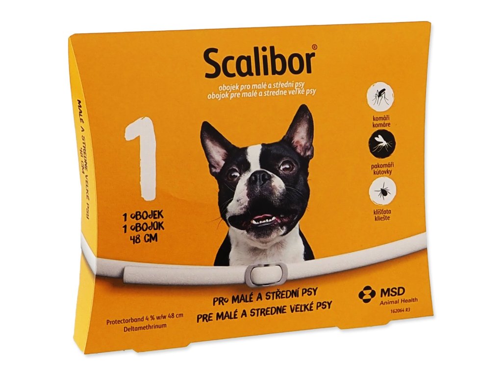 Obojek Scalibor antiparazitní 48cm !