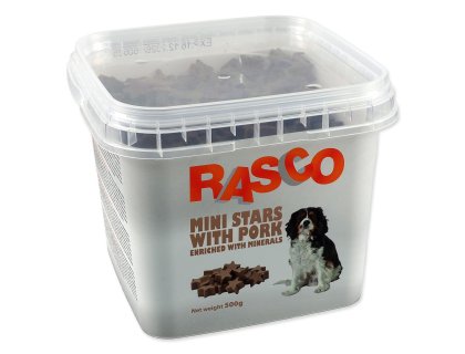 Pochoutka Rasco kalciové hvězdičky 0,7cm 500g