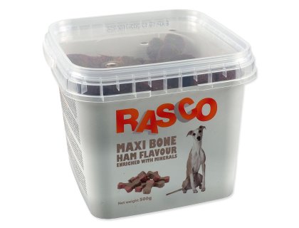 Pochoutka Rasco kalciová kost se šunkou 6cm 500g