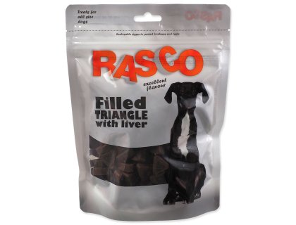 Pochoutka Rasco plněný trojúhelníček s játry 2,2cm 450g