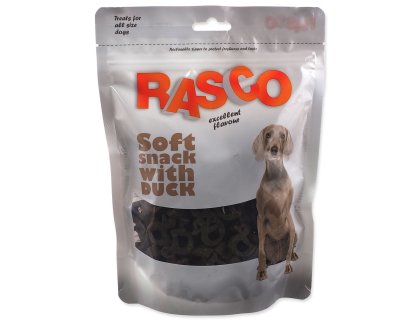 Pochoutka Rasco měkký pamlsek s kachním 3cm 400g