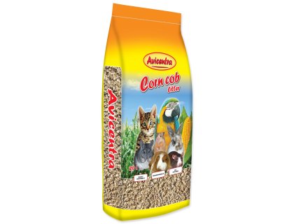 Podestýlka Avicentra kukuřičná hrubá 10l