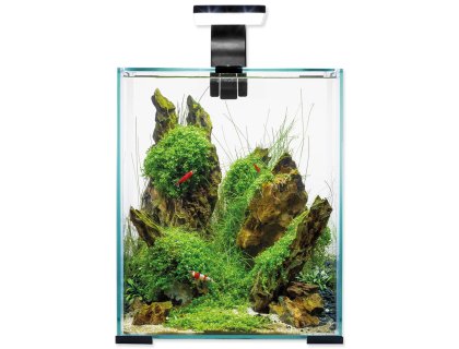 Akvarijní set Aquael SHRIMP SMART Day & Night černý 25x25x30cm 19l