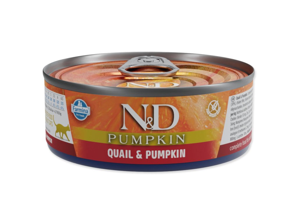 Konzerva N&D Cat Quail & Pumpkin 70g