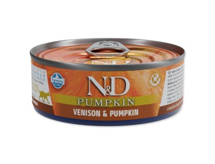 Konzerva N&D Cat Venison & Pumpkin 70g