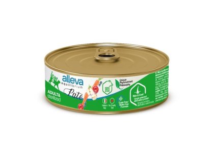 ALLEVA EQUILIBRIUM Cat konz. Pate Sterilized Boar 85g