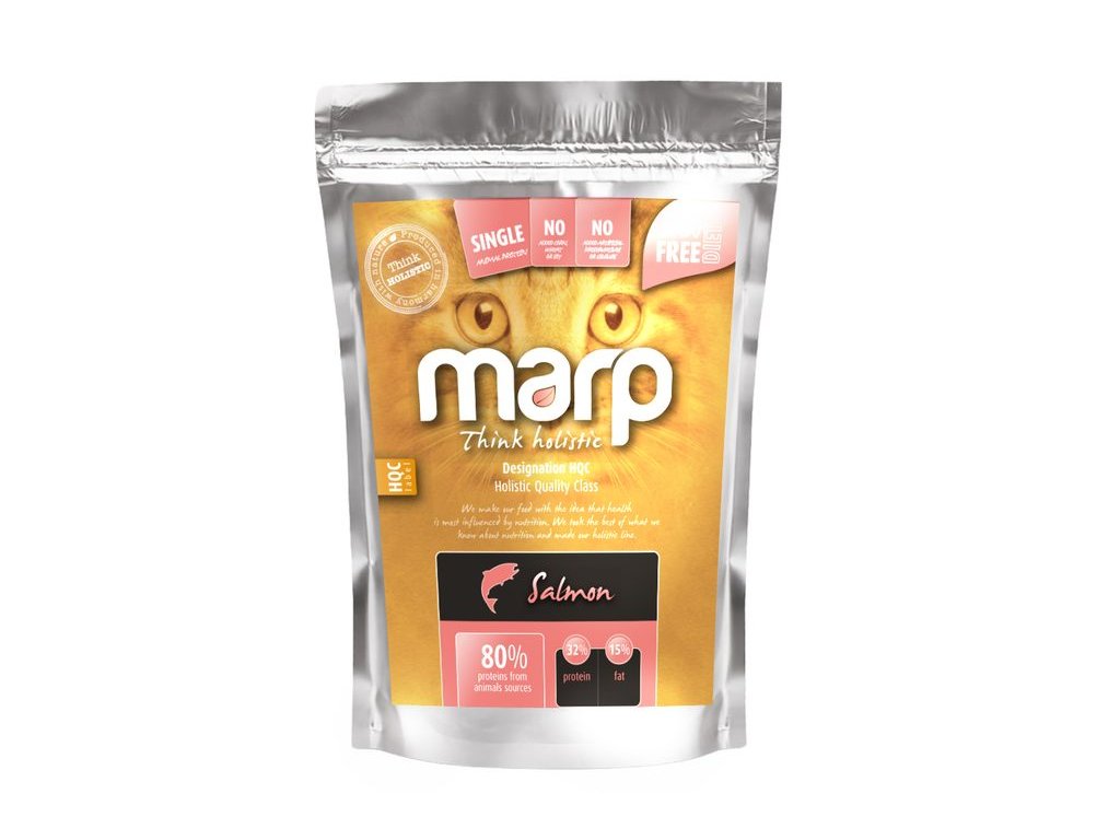 Marp Holistic Salmon CAT - lososové bez obilovin pro kočky 0,5kg