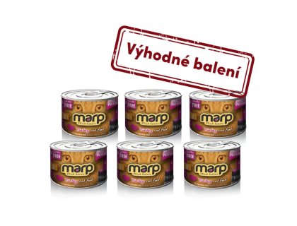 Marp Turkey konzerva pro kočky s krůtou 6x200g