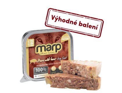 Marp Wild Boar vanička pro psy s divočákem 16x100g