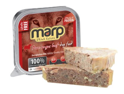 Marp Angus Beef vanička pro psy s hovězím 16x100g