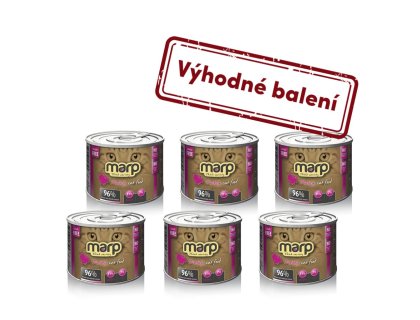 Marp Variety Turkey CAT konzerva pro kočky s krůtou 6x200g